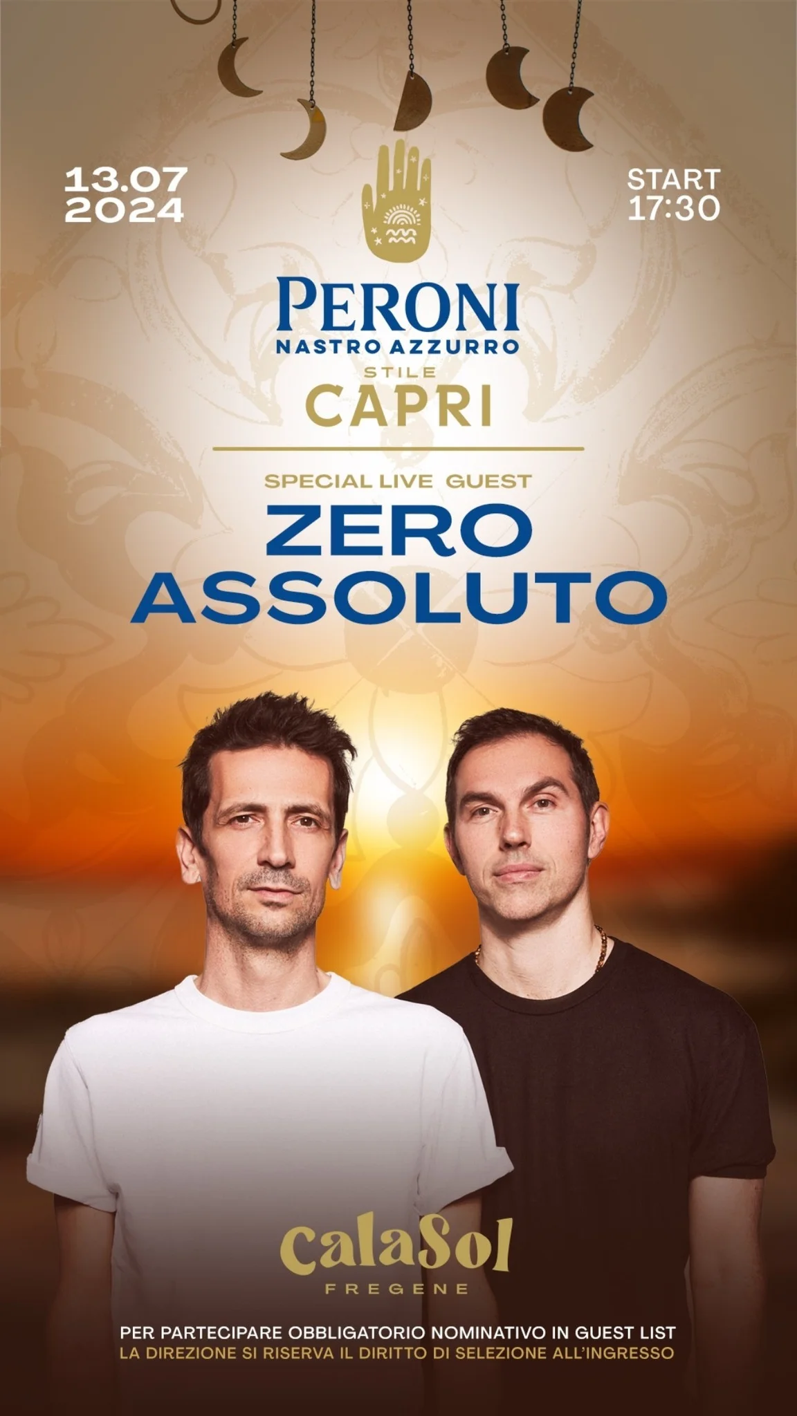 ZERO ASSOLUTO at Calasol