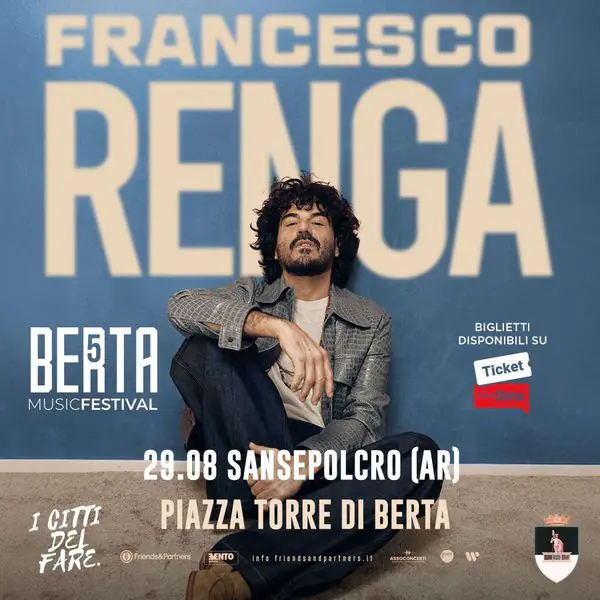 Francesco Renga - BERTA MUSIKFESTIVAL 2026