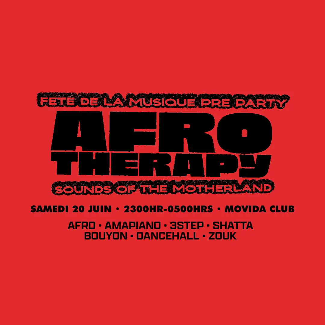 AFROTHERAPY - BEFORE FÊTE DE LA MUSIQUE