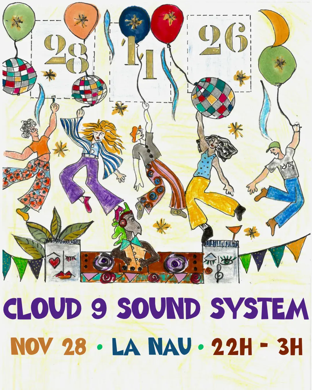 Cloud 9 Sound System - Winter Party
