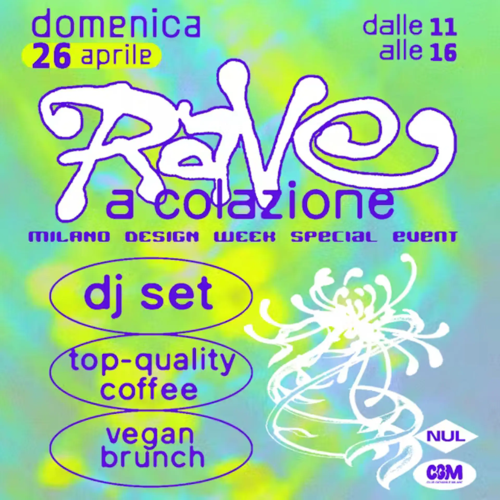 Rave a colazione at Club Giovanile
