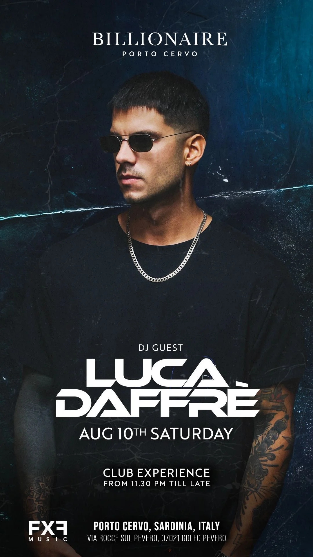 Samedi au BILLIONAIRE Porto Cervo
