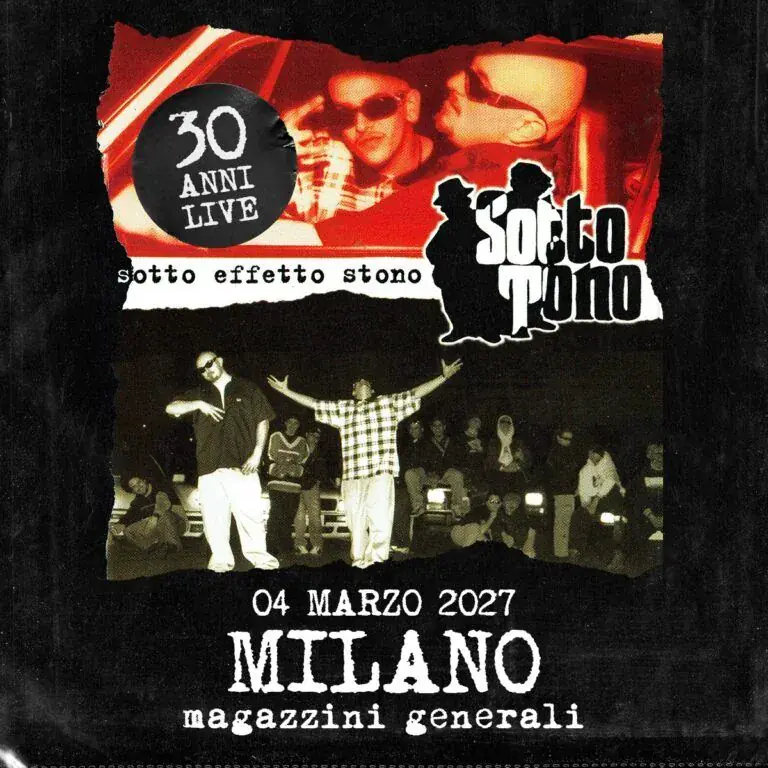 Sottotono (30 Anni di Sotto Effetto Stono) – TOUR