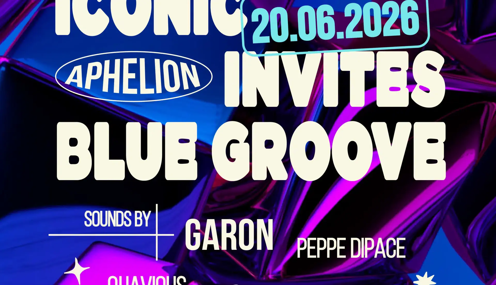 Iconic invites Blue Groove