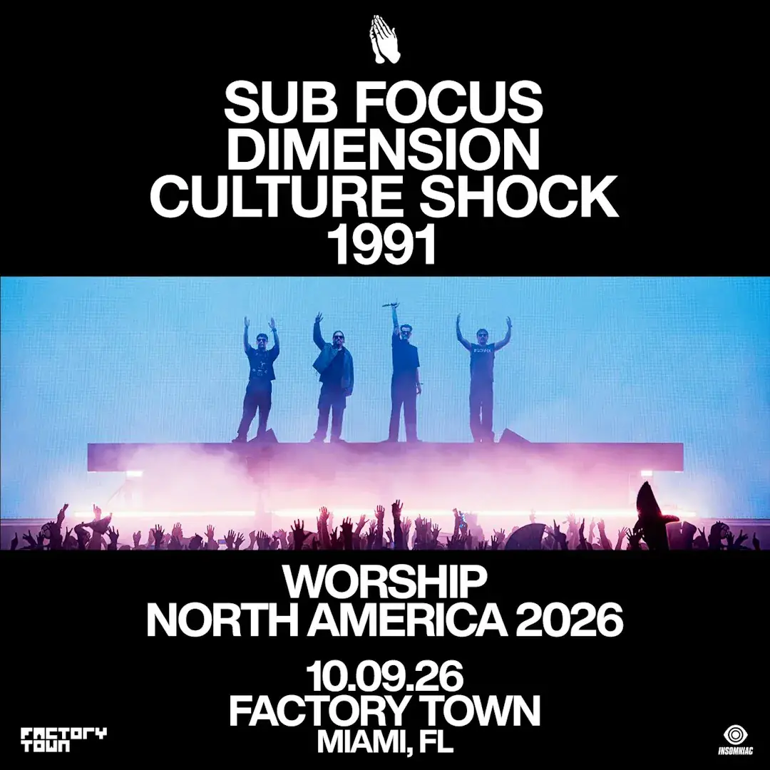 WORSHIP - Sub Focus / Dimension / Culture Shock / 1991