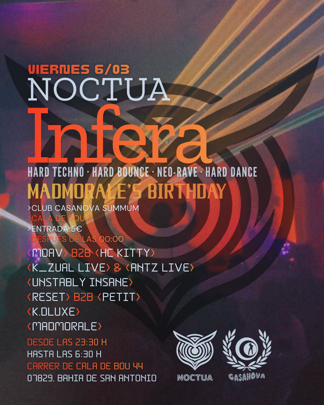 Noctua Infera [Techno duro]