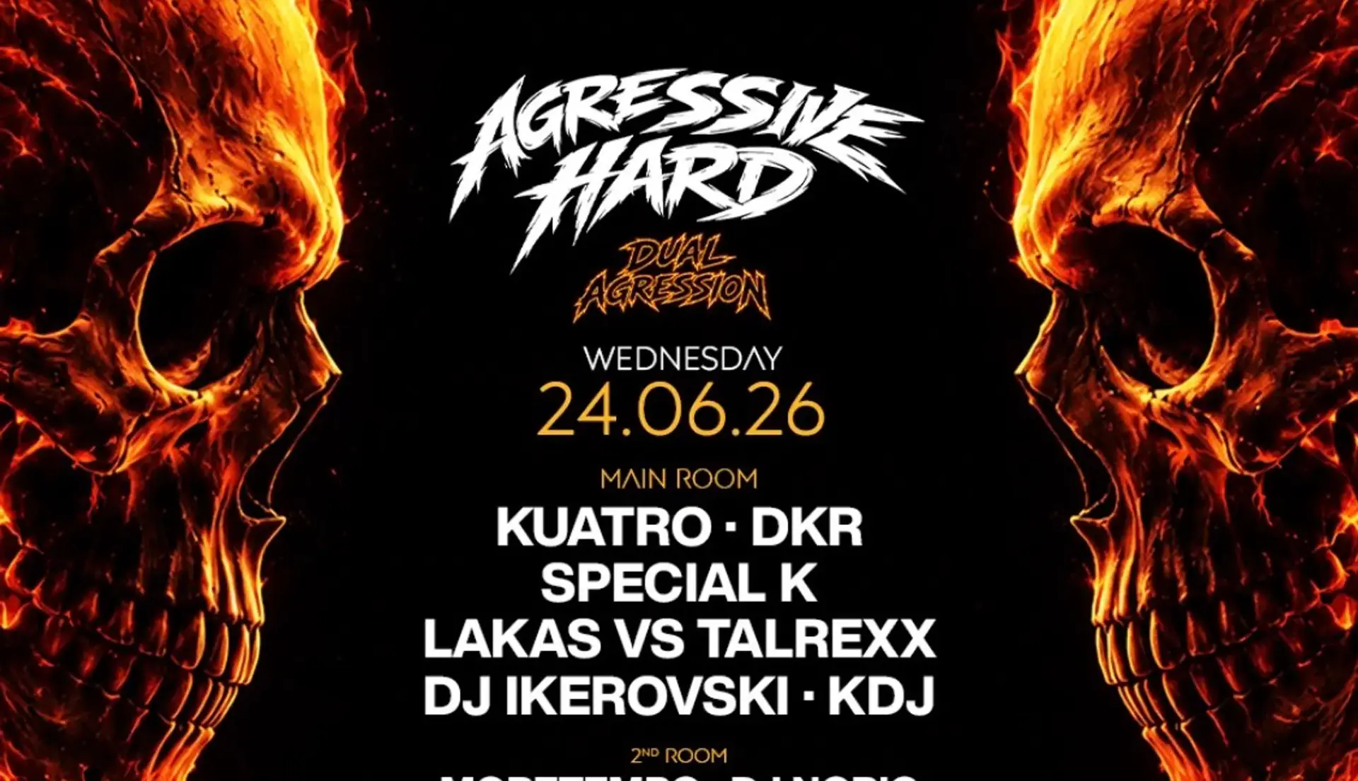 City Hall pres. AGRESSIVE HARD - DUAL AGRESSION