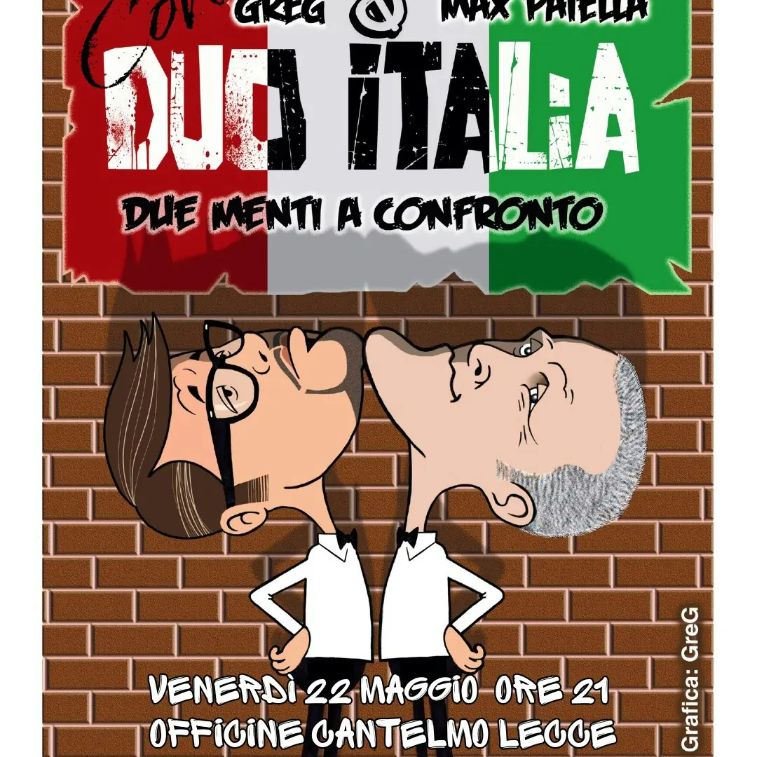Duo Italia con Greg e Max Paiella alle Officine Cantelmo