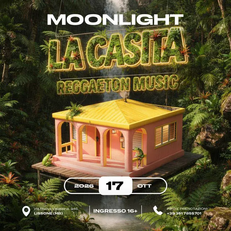 MOONLIGHT “LA CASITA” 17 OTTOBRE 2026