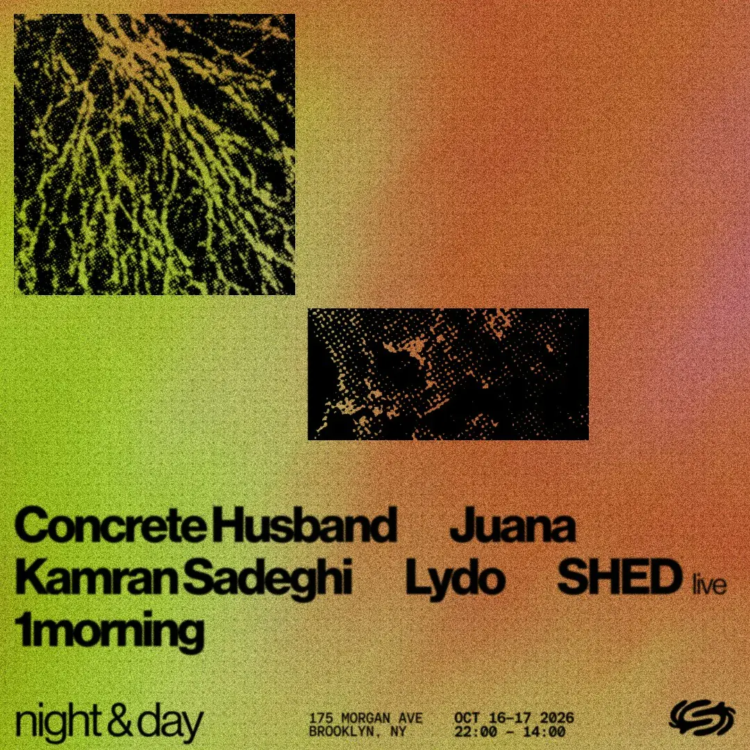 Night & Day: Shed (LIVE), 1morning, LYDO, Concrete Husband