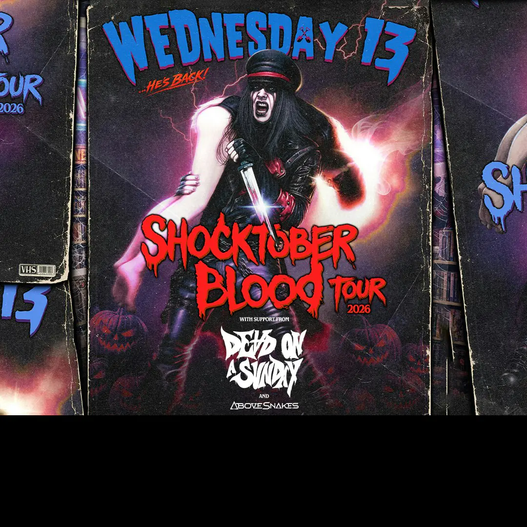 Wednesday 13 "Shocktober Blood Tour 2026"