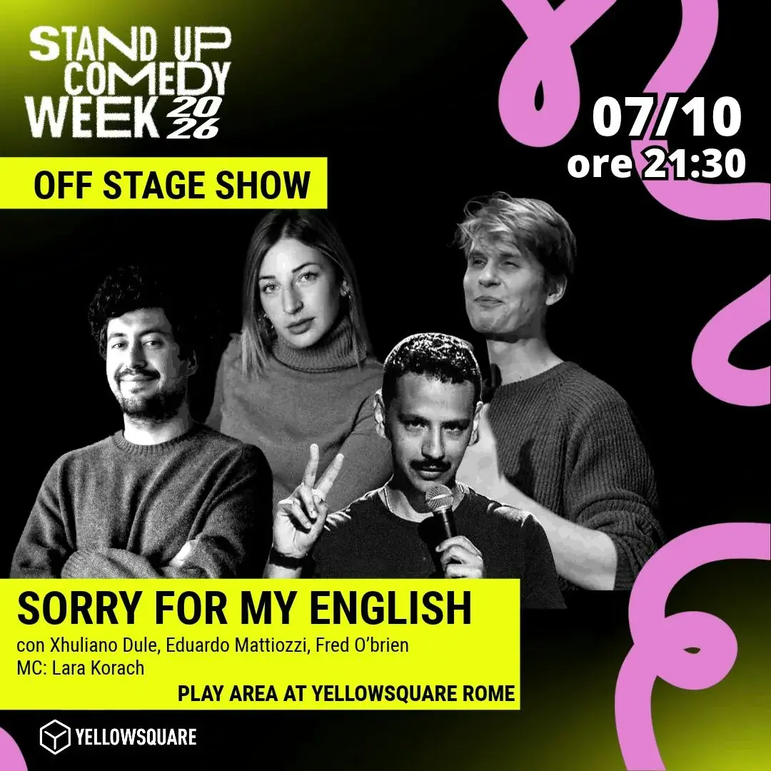SORRY FOR MY ENGLISH - Comedy Week off show