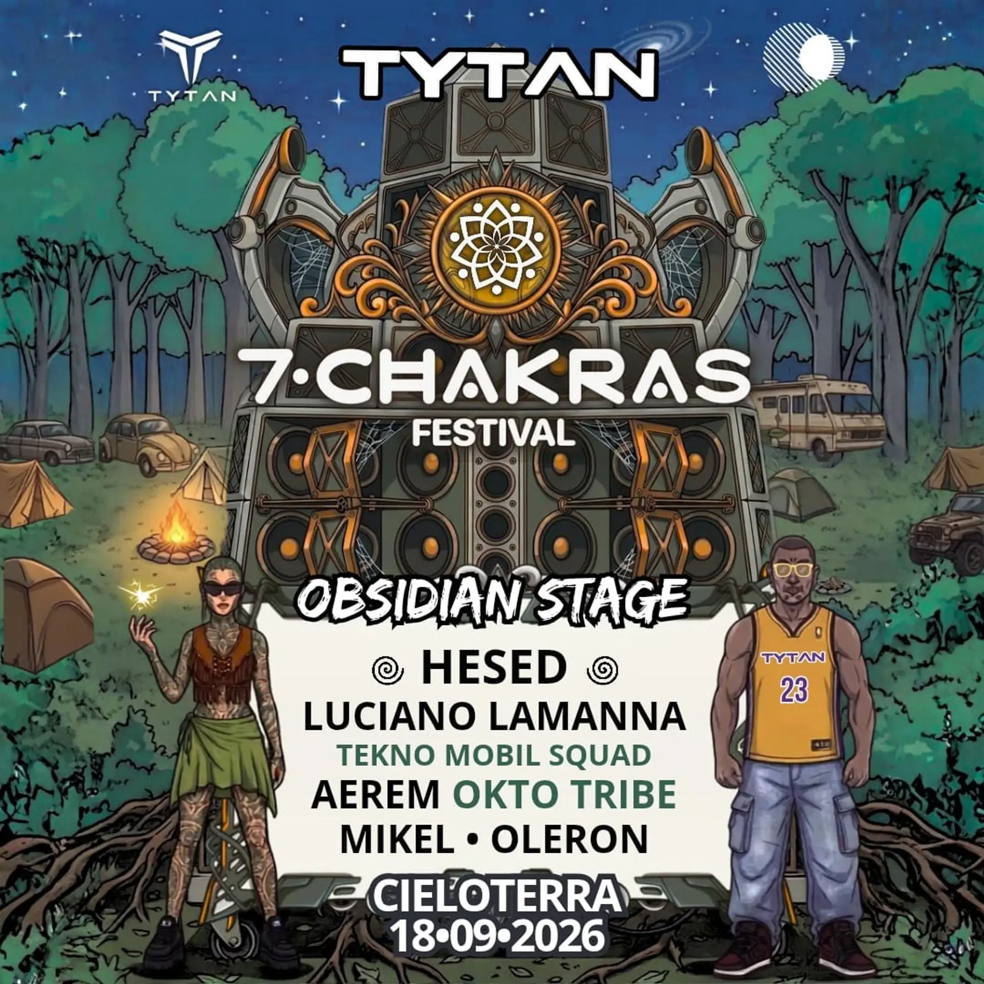 TYTAN X 7CHAKRAS
