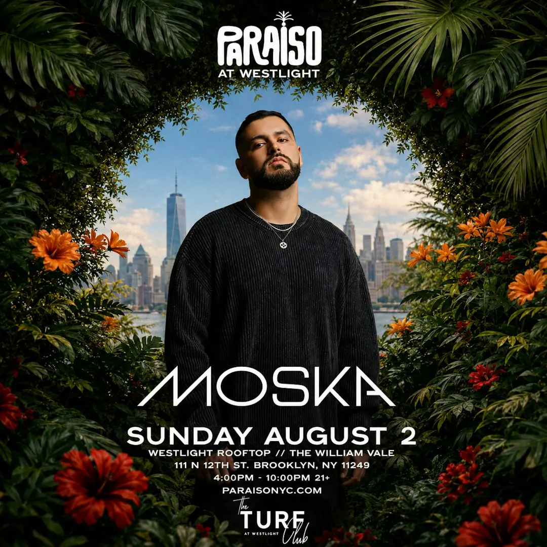 Paraiso Sunset August 2 w / MOSKA