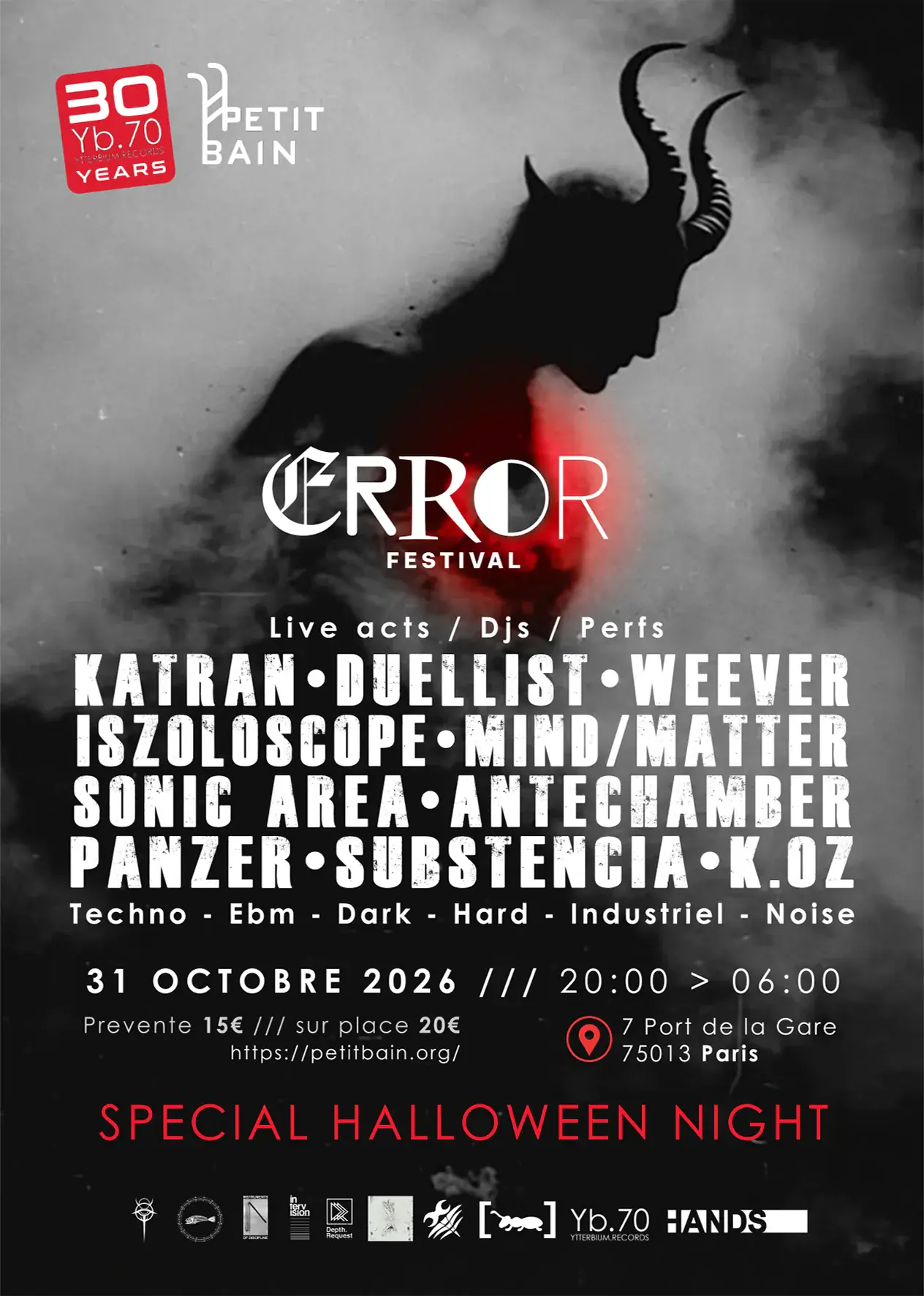 Error Festival / Noche de Halloween