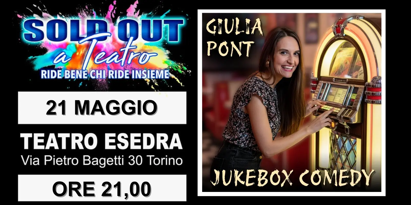 JUKEBOX COMEDY - GIULIA PONT