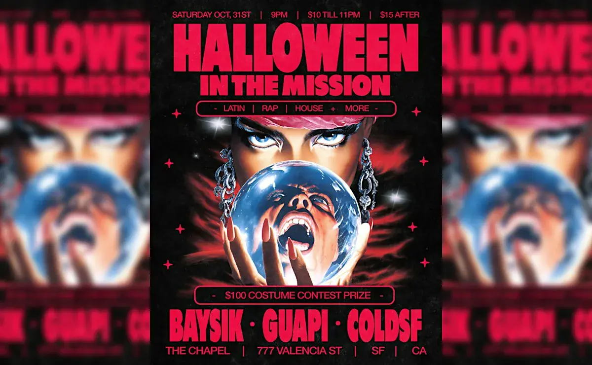 Halloween In The Mission at The Chapel w / Baysik, Guapi, ColdSF