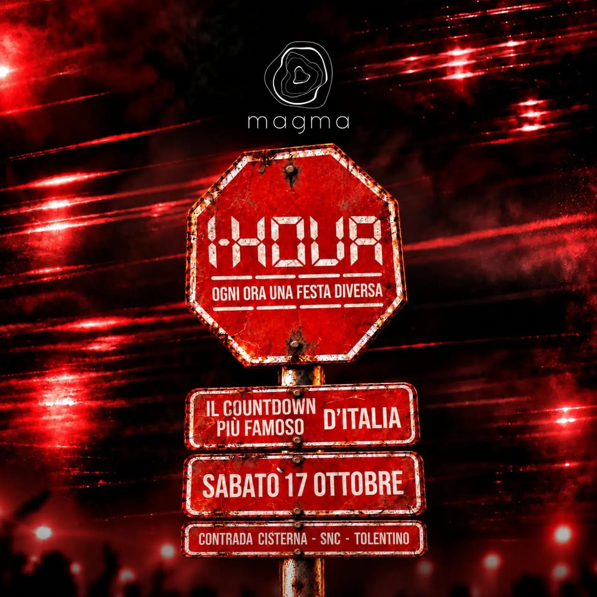 1 HOUR im MAGMA - Samstag, 17. Oktober