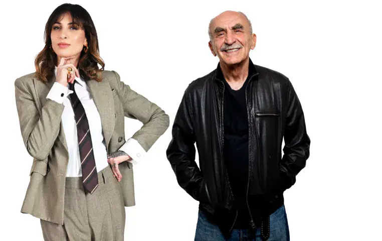Ema Stokholma y Gino Castaldo en '80 CONTRO '90