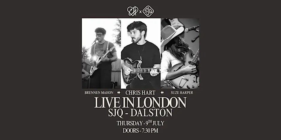 CHRIS HART - LIVE AT SJQ LONDON