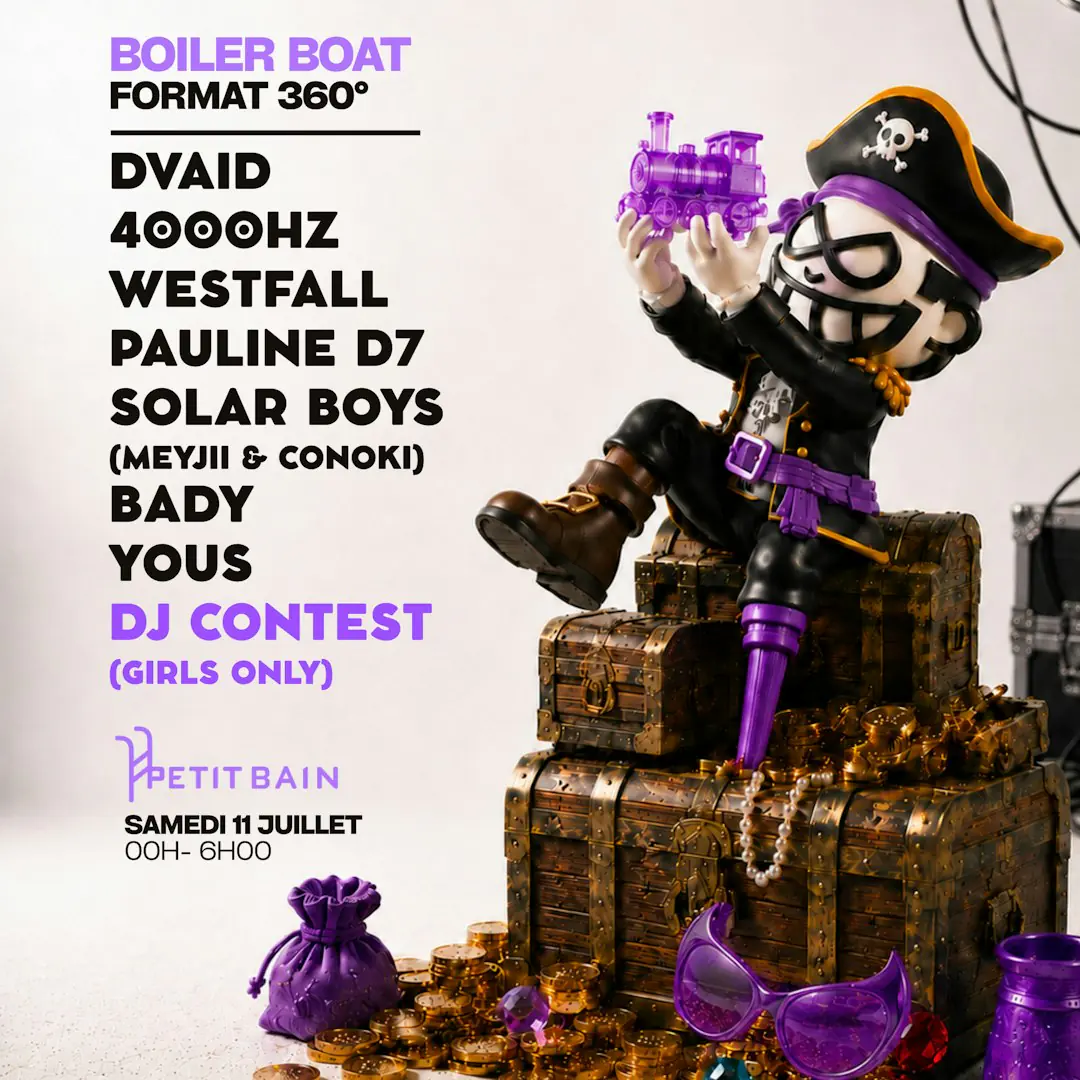 BOILERBOAT#3: TECHNO, TRANCE & BOUNCE FORMAT 360°