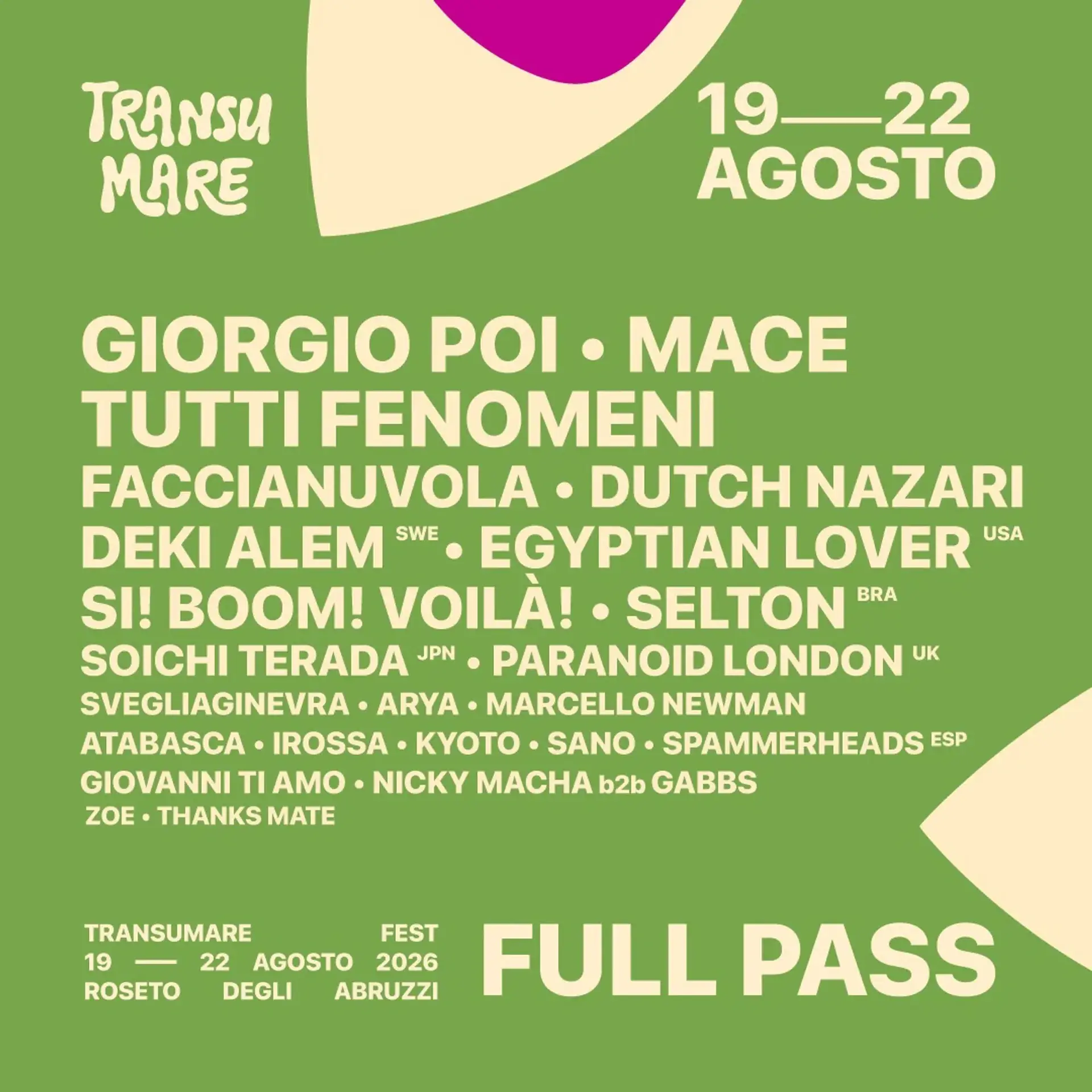 Transumare Fest 2026 - 3-Days