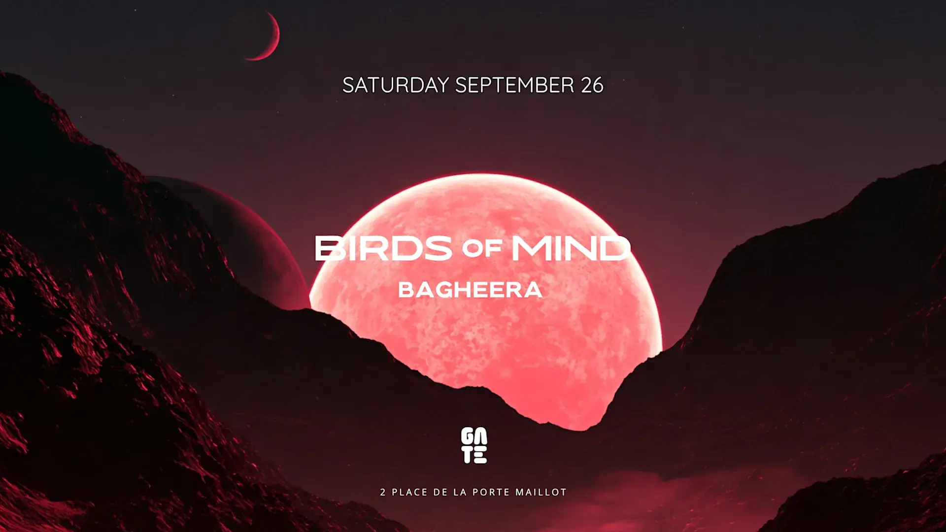 Birds Of Mind X Bagheera At Gate Club Paris