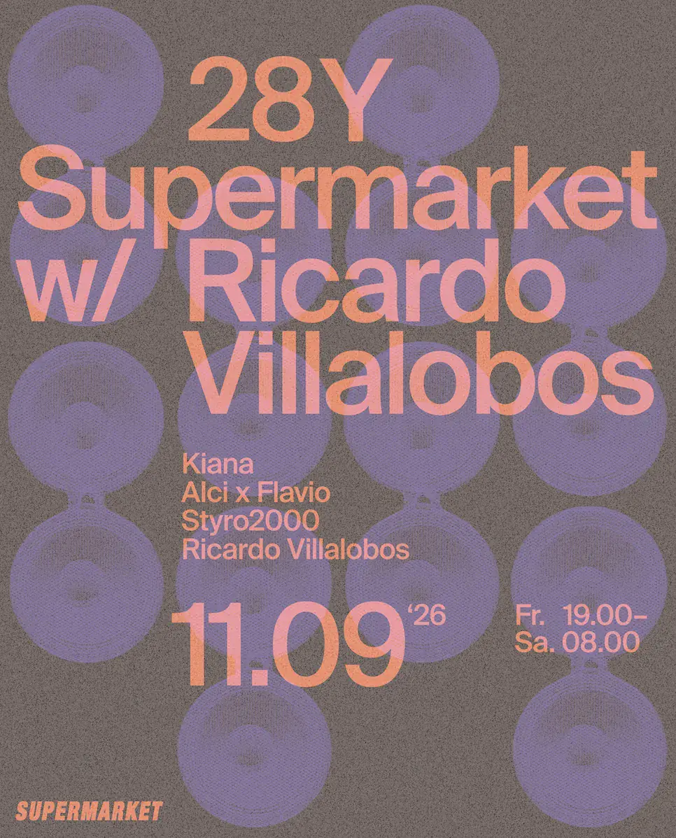 28 YEARS Supermarket W / Ricardo Villalobos