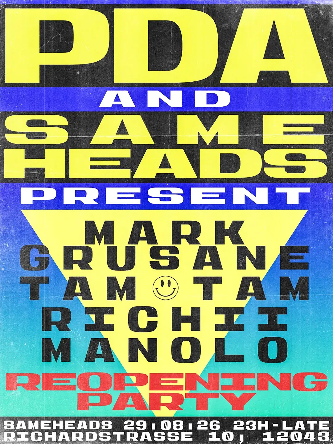 PDA & Sameheads present Mark Grusane