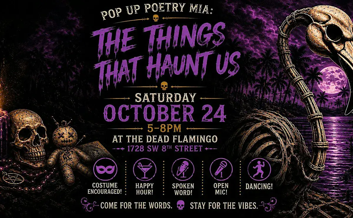Pop Up Poetry MIA- The Things That Haunt Us