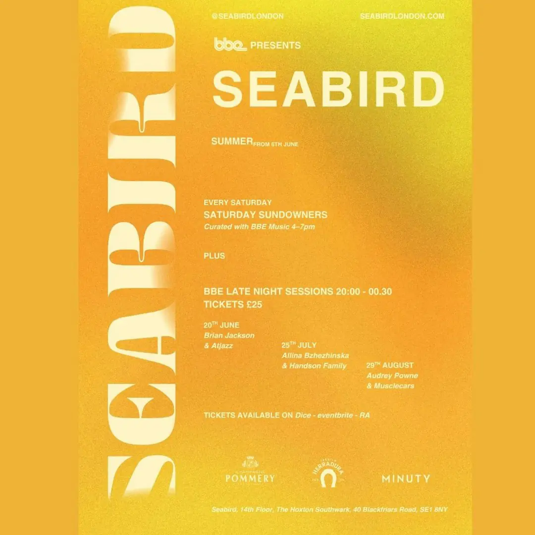 BBE Music Presents: Seabird Summer Takeover