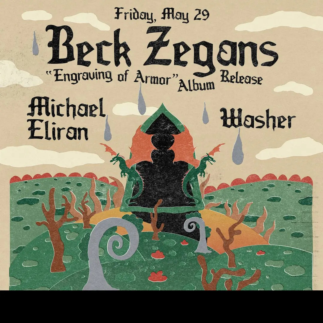 Beck Zegans *Lanzamiento discográfico* con Michael Eliran + Lavadora