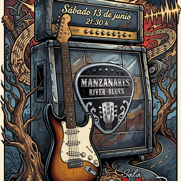 ¡MANZNARES RIVER BLUES EN COCIERTO!