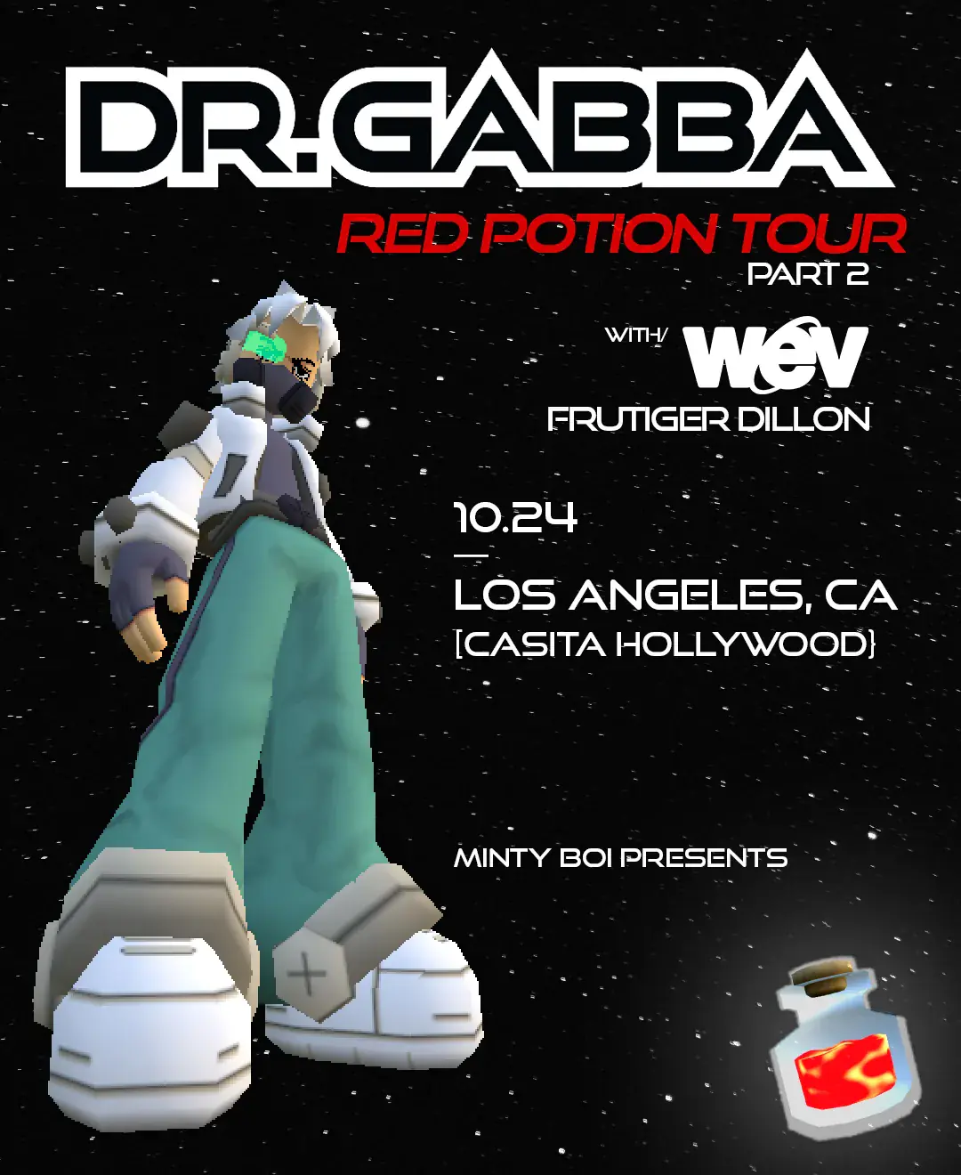 DR. GABBA, Wev & frutiger dillon
