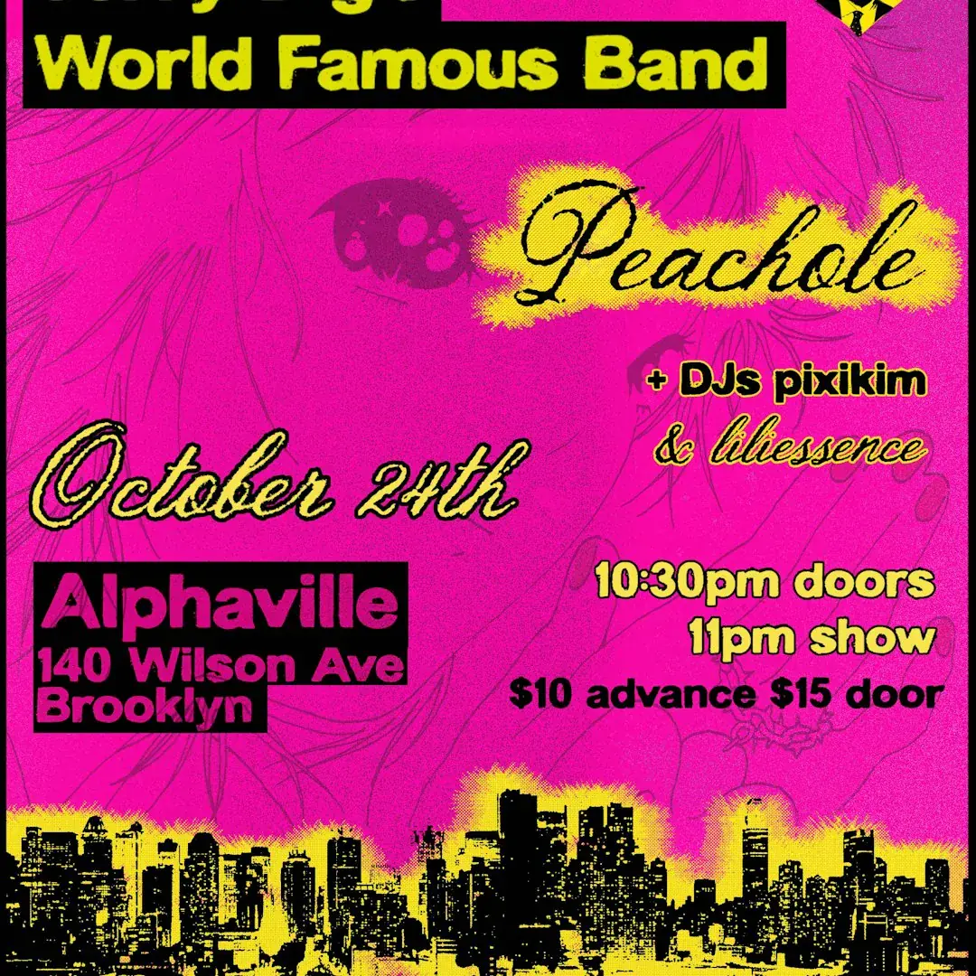 Jerry Big's World Famous Band, Peachole, DJ Pixikim, DJ Liliessence