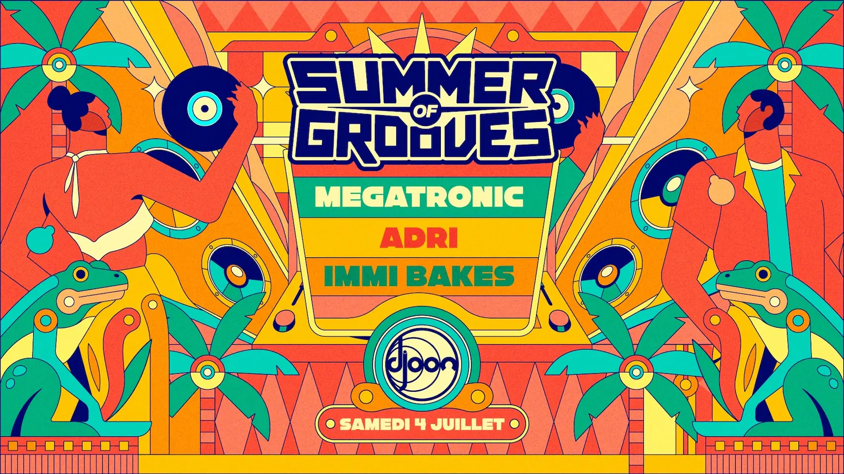 Summer of Grooves #1 Megatronic / Adri / Immi Bakes