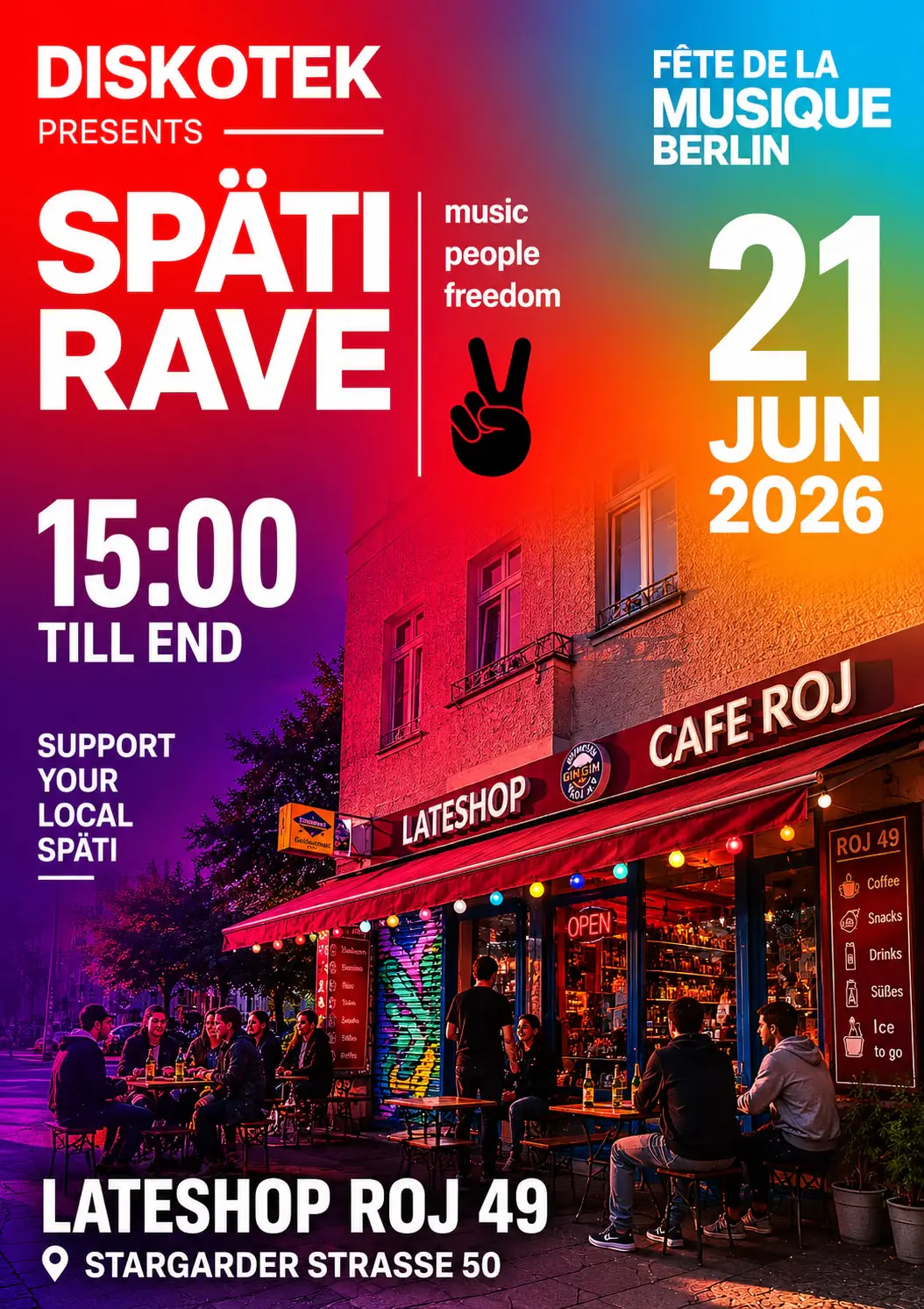 DISKOTEK presents: SPÄTI RAVE (free entry)
