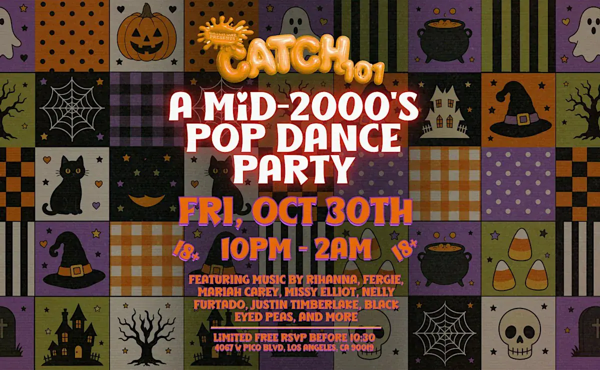 CATCH 101: HALLOWEEN-PARTY MIT POP DER 2000ER (18+)
