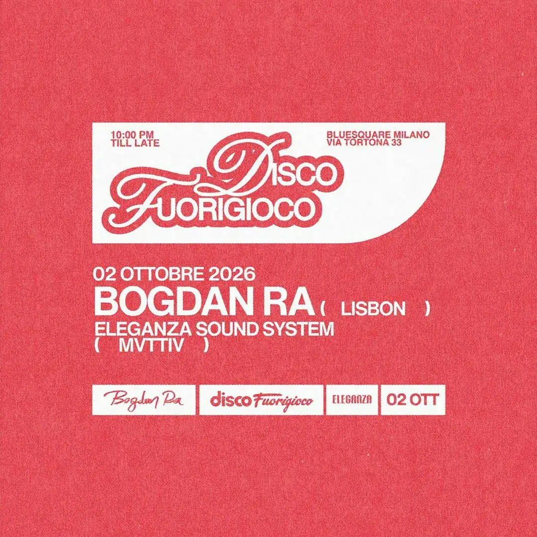 Hi-Fi Weekends with DISCO FUORIGIOCO *Free Entry*