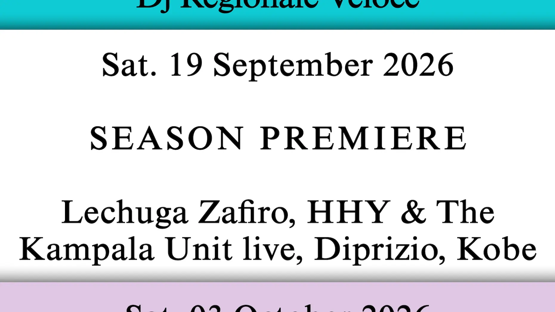 Argo16 Season Premiere - ojoo, HHY & The Kampala Unit, Diprizio, Kobe