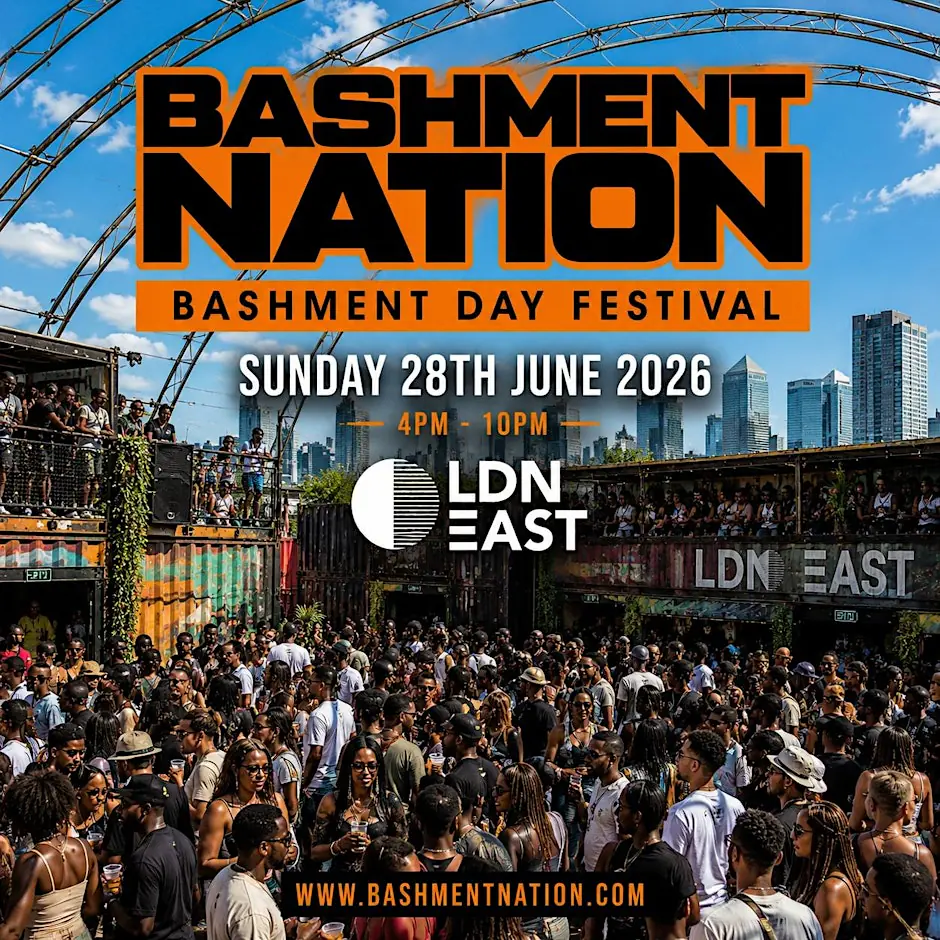 BASHMENT NATION - London’s No.1 BASHMENT Summer Day Festival