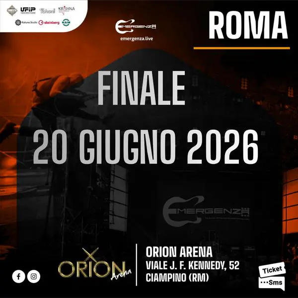 Live Music Emergency - Finale Roma 2026