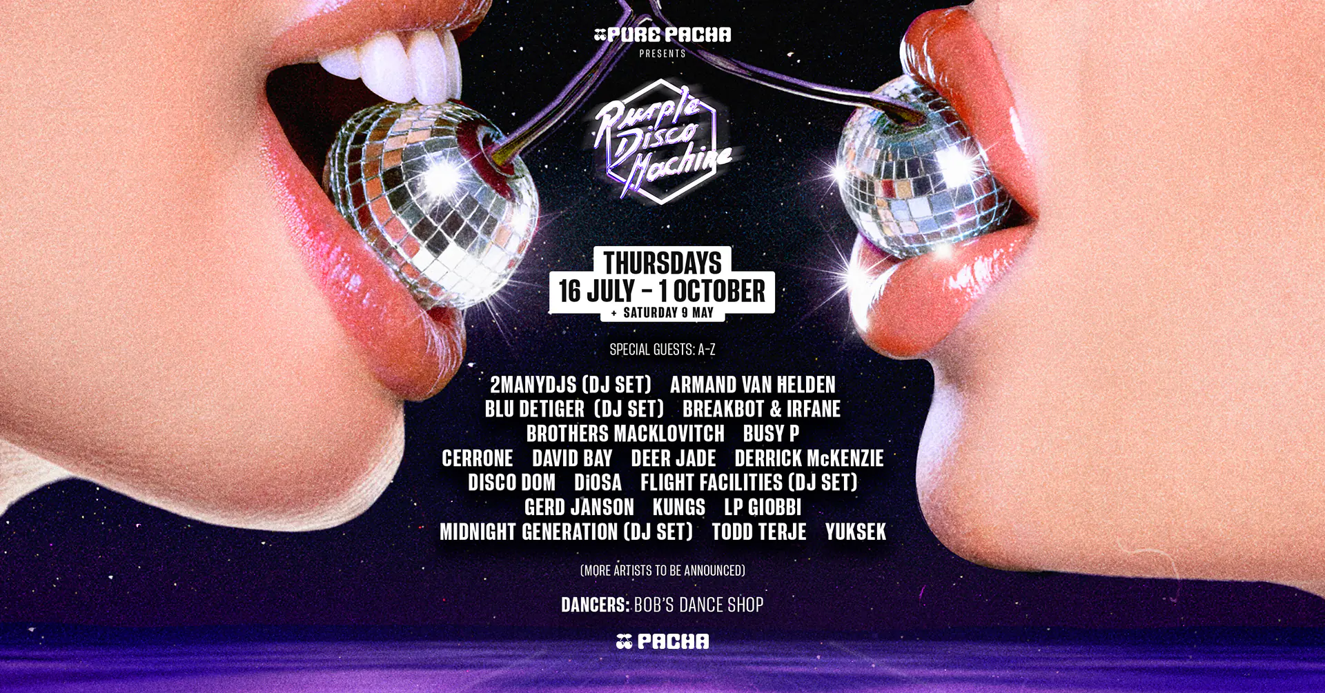 Máquina Disco Morada - PURE PACHA