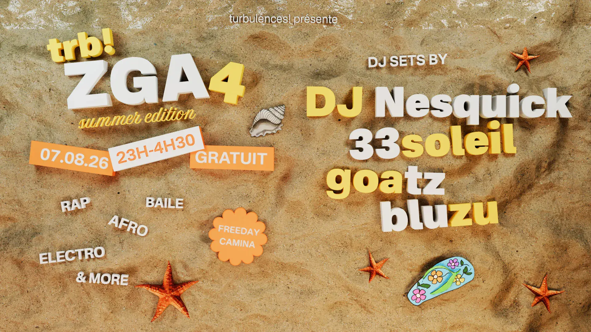 Freeday Camina - trb! ZGA #4 [bluzu • DJ Nesquick • goatz • 33Soleil]