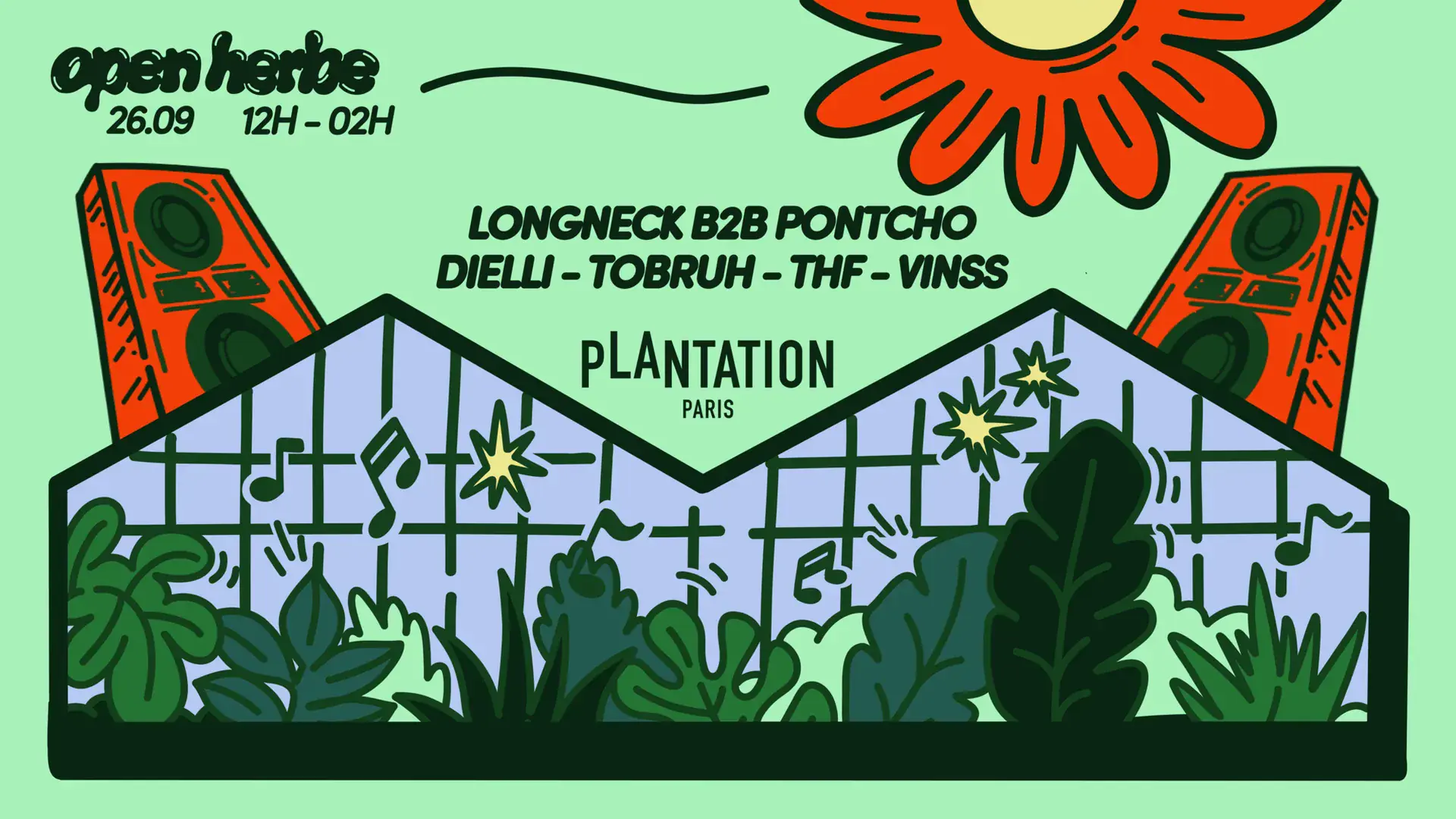OPEN HERBE - 14H ROOFTOP PARTY