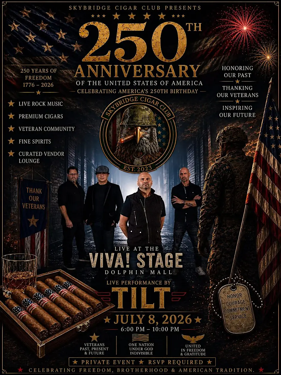 Skybridge Cigar Club Presents: 250th Anniversary of the USA