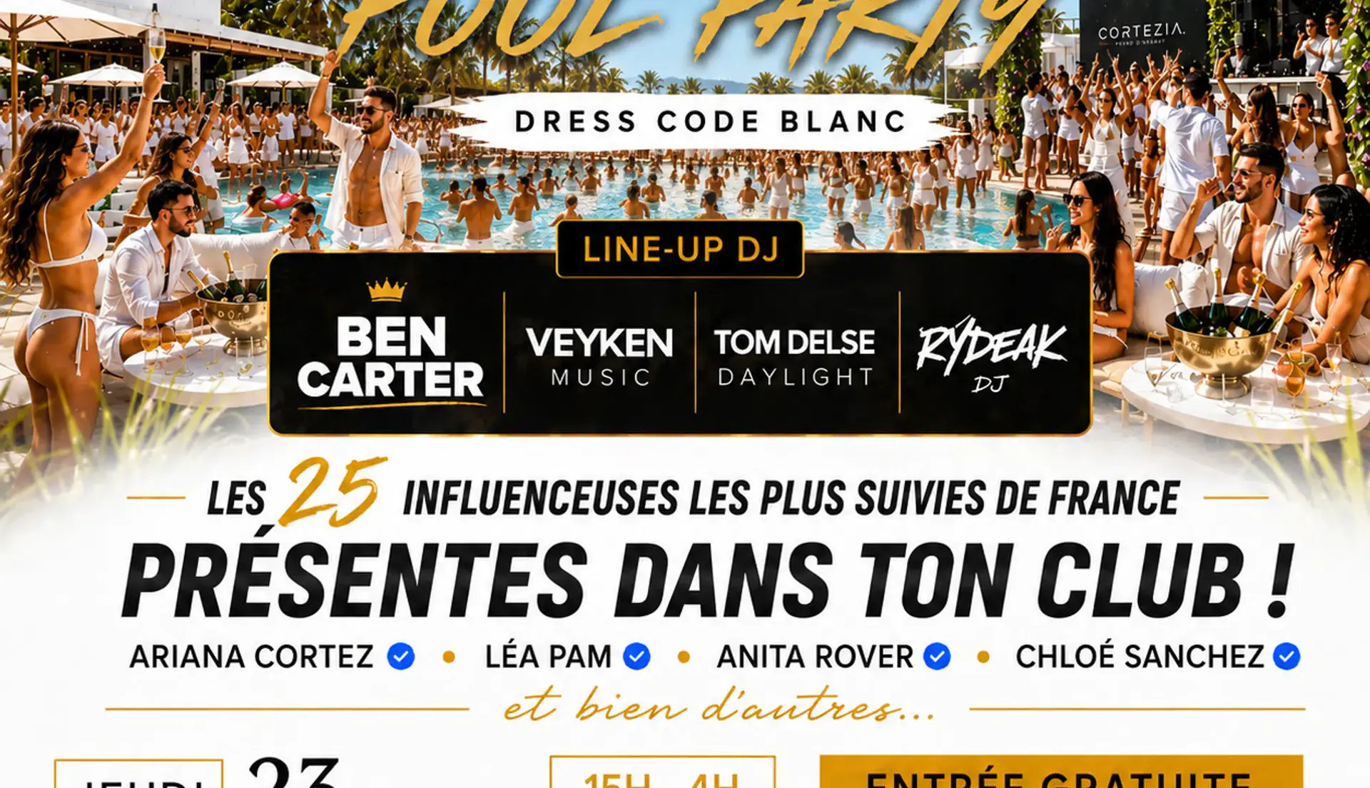 Pool Party CORTEZIA