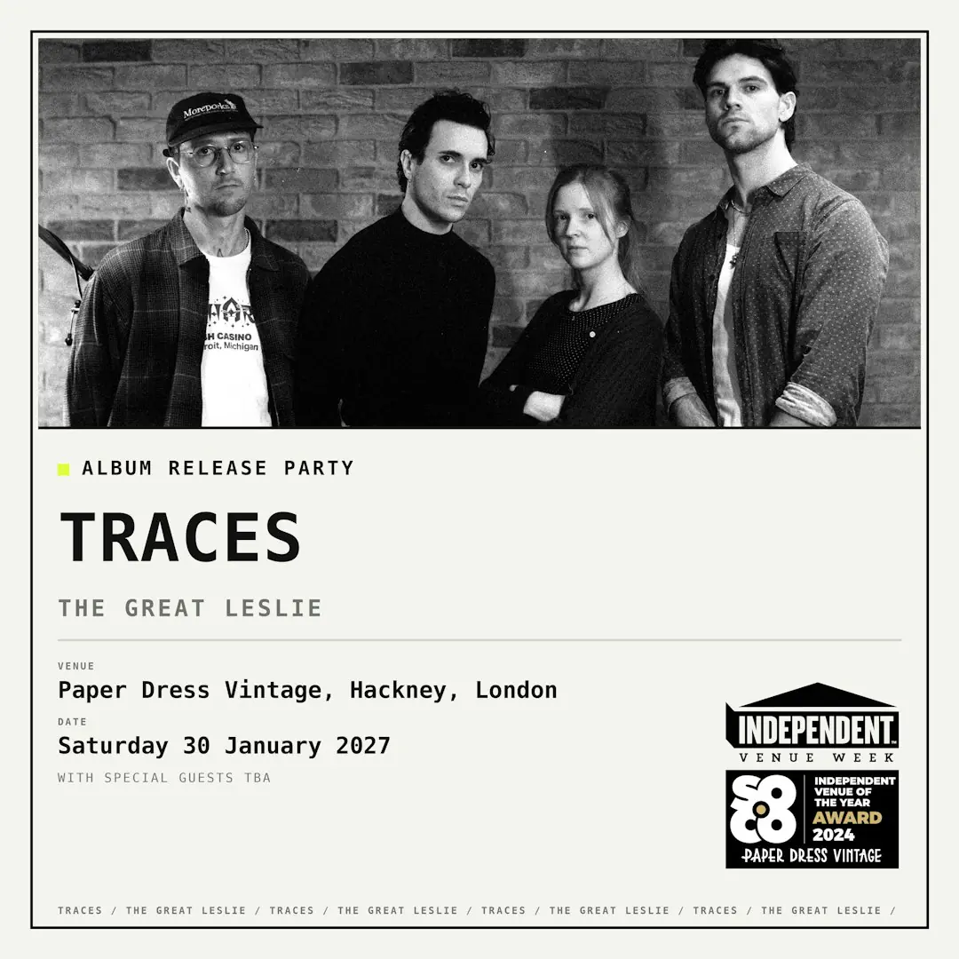 IVW27: The Great Leslie (Album Launch) + special guests