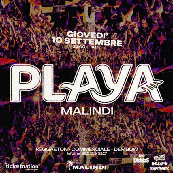 Thursday - Playa Malindi | Malindi Beach Club