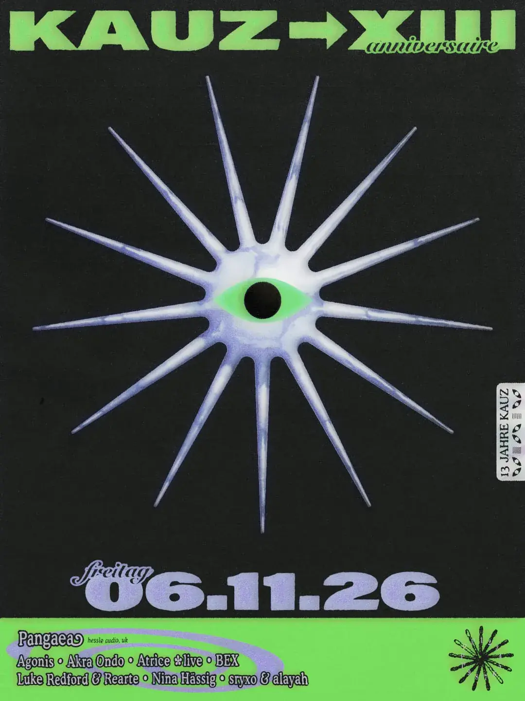 XIII Years of Kauz • Friday